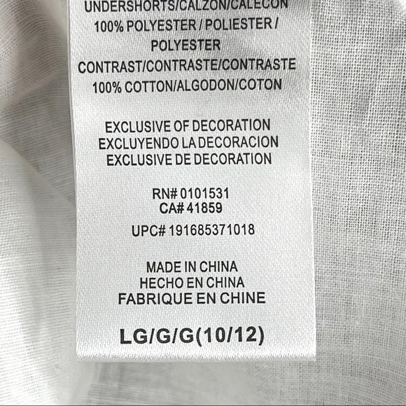 Disney Minnie Red White and Blue Pleated Skort Size L 10/12 - Picture 4 of 6